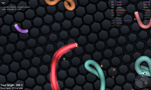 A captivating and colorful depiction of a multiplayer snake game, evoking nostalgia and excitement.