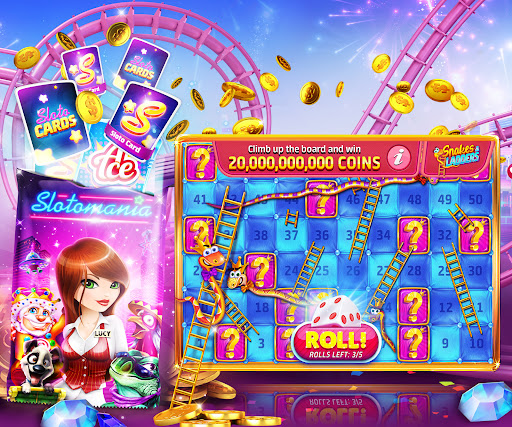 A thrilling and vibrant world of online slot machines, capturing excitement and anticipation.