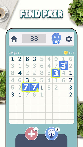 A vibrant and engaging puzzle game scene showcasing colorful numbers and playful patterns, symbolizing mental agility and fun.