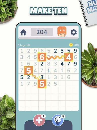 A vibrant and engaging puzzle game scene showcasing colorful numbers and playful patterns, symbolizing mental agility and fun.