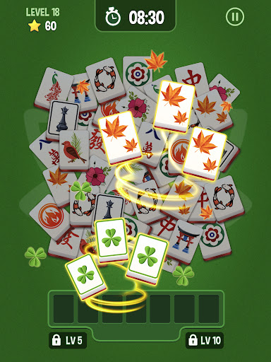 A vibrant and captivating scene from Mahjong Triple 3D, showcasing 3D tiles in a challenging puzzle setting, evoking a sense of adventure and brain-teasing fun.