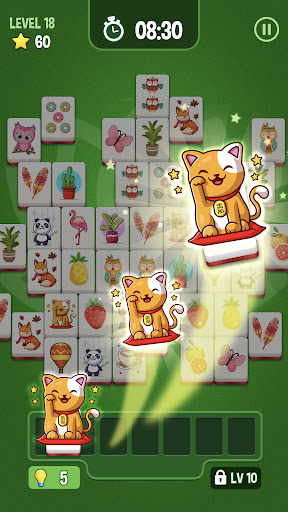 A vibrant and captivating scene from Mahjong Triple 3D, showcasing 3D tiles in a challenging puzzle setting, evoking a sense of adventure and brain-teasing fun.