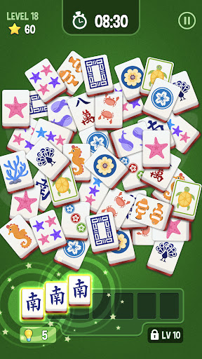 A vibrant and captivating scene from Mahjong Triple 3D, showcasing 3D tiles in a challenging puzzle setting, evoking a sense of adventure and brain-teasing fun.