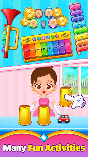 A child's joyful expression while engaging with an educational game on a mobile device, symbolizing the merging of fun and learning.