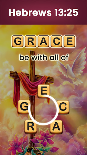 A joyful experience of solving word puzzles infused with biblical themes, providing both fun and education.