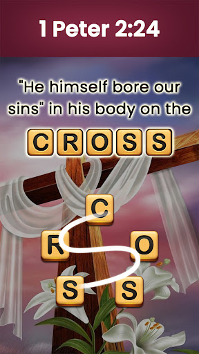 A joyful experience of solving word puzzles infused with biblical themes, providing both fun and education.