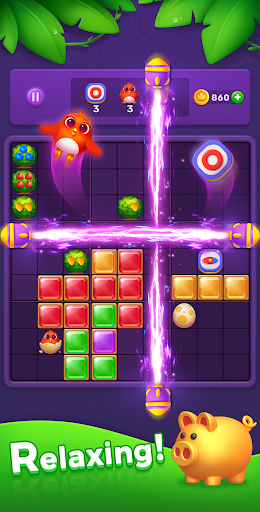 A vibrant and engaging puzzle game filled with colorful jewel blocks, inviting players to immerse themselves in strategic gameplay.