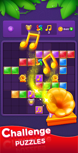 A vibrant and engaging puzzle game filled with colorful jewel blocks, inviting players to immerse themselves in strategic gameplay.