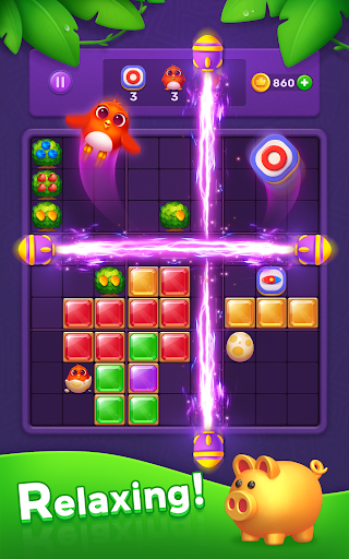 A vibrant and engaging puzzle game filled with colorful jewel blocks, inviting players to immerse themselves in strategic gameplay.