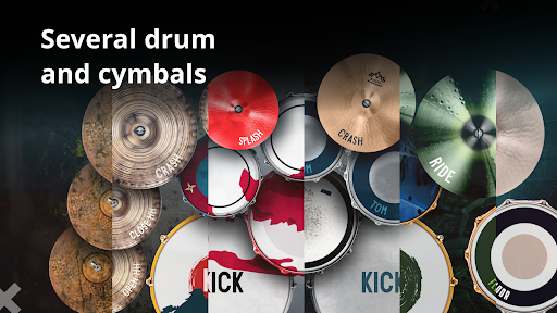 Excitement and creativity of drumming with Real Drum App, a digital percussion tool.