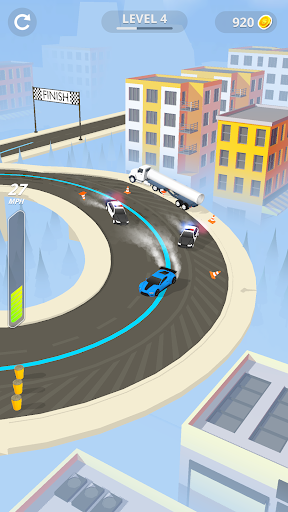 A thrilling and exhilarating racing experience on Android, capturing the excitement and adrenaline of high-speed car races.