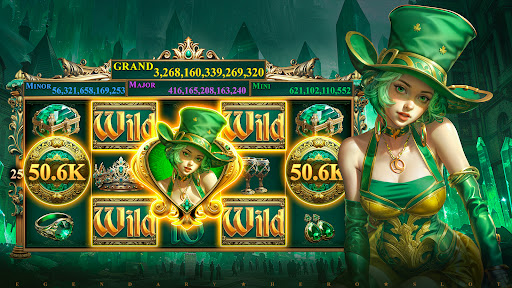 A thrilling and colorful display of virtual slot machines, evoking excitement and anticipation.