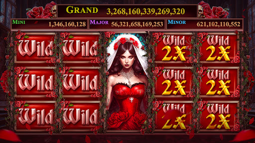 A thrilling and colorful display of virtual slot machines, evoking excitement and anticipation.