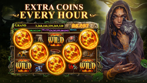 A thrilling and colorful display of virtual slot machines, evoking excitement and anticipation.