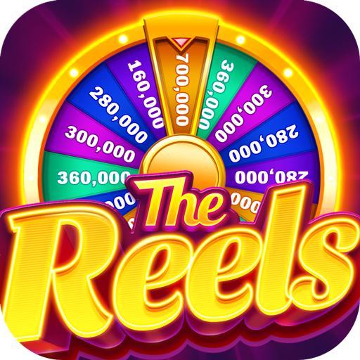 A vibrant and exciting portrayal of a virtual casino environment, capturing the thrill and allure of slot machines.