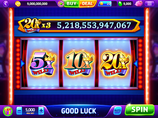 A vibrant and exciting portrayal of a virtual casino environment, capturing the thrill and allure of slot machines.