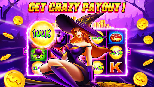 A colorful and lively depiction of people enjoying slot machine games in a virtual Las Vegas casino setting, capturing the excitement and social interaction.