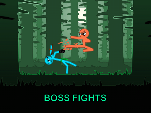 A vibrant and humorous depiction of a slapstick-style fight in an animated arena, capturing the spirit of fun and combat.