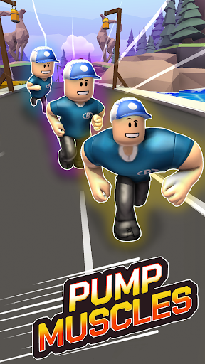 An exhilarating mobile race, capturing the thrill and anticipation of speed and competition.