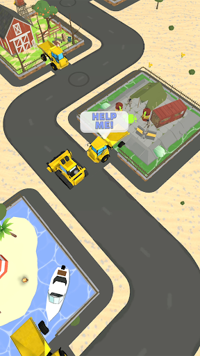 An exciting depiction of a dozer demolishing a building, capturing the thrill and strategy of the Dozer Demolish game.