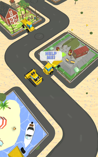 An exciting depiction of a dozer demolishing a building, capturing the thrill and strategy of the Dozer Demolish game.