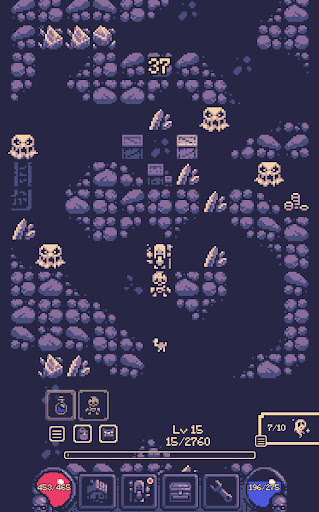 A nostalgic pixel art RPG adventure filled with exciting dungeon crawling and strategic combat.