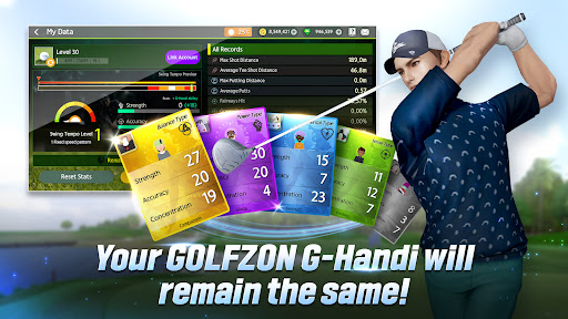 A virtual golf experience with the Golfzon app, bringing the excitement of the golf course into your home, offering interactive gameplay and stunning graphics.