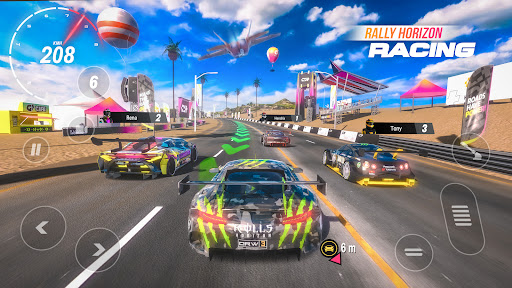 Feel the adrenaline rush of racing with Rally Horizon, where speed meets stunning graphics.