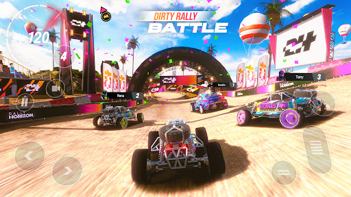 Feel the adrenaline rush of racing with Rally Horizon, where speed meets stunning graphics.