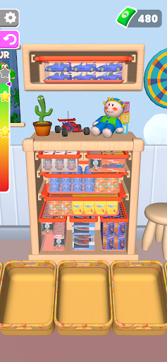 An engaging and colorful representation of the Fill The Fridge Game, showcasing vibrant food items being neatly organized into a digital fridge, symbolizing fun and challenge.