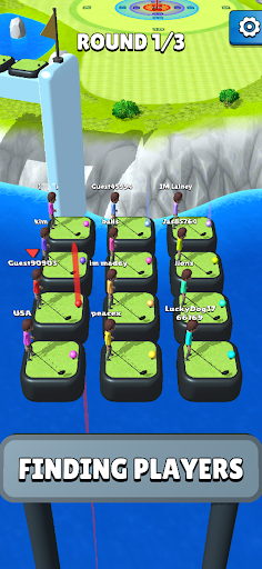 A thrilling, competitive golf game that captures the excitement of virtual golfing.