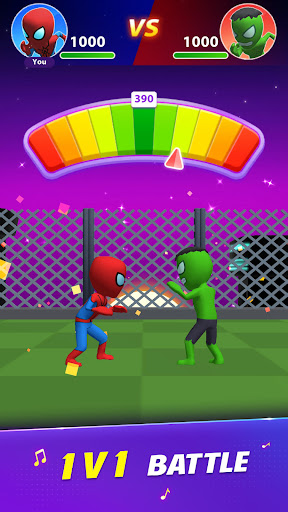 A dynamic and colorful scene from Leap Hero, showcasing the game's adventurous and vibrant world, capturing the excitement and thrill of the gameplay.