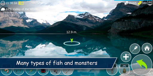 An angler casting a line into a serene, sunlit lake, capturing the peaceful essence of fishing.