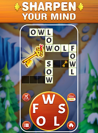 A captivating word puzzle game that enhances vocabulary and challenges the brain, offering both entertainment and educational value with stunning graphics and varied levels.