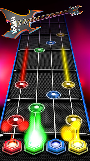 A thrilling musical journey, where your mobile device becomes a stage, and you, the rockstar.