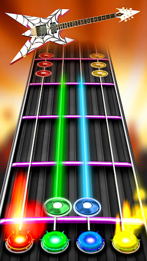 A thrilling musical journey, where your mobile device becomes a stage, and you, the rockstar.