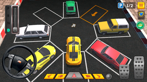 Exciting and challenging car parking game experience on Android, testing precision and driving skills.