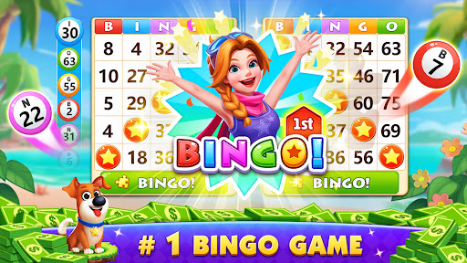 A joyful depiction of players enjoying the vibrant and exciting Bingo Vacation game, reflecting the thrill and camaraderie of online Bingo.