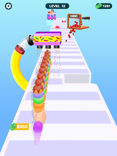 A vibrant and colorful illustration of a towering stack of ice creams and popsicles, symbolizing fun and adventure in gaming.