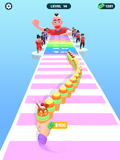 A vibrant and colorful illustration of a towering stack of ice creams and popsicles, symbolizing fun and adventure in gaming.