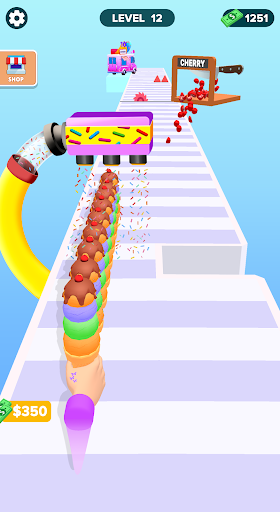 A vibrant and colorful illustration of a towering stack of ice creams and popsicles, symbolizing fun and adventure in gaming.