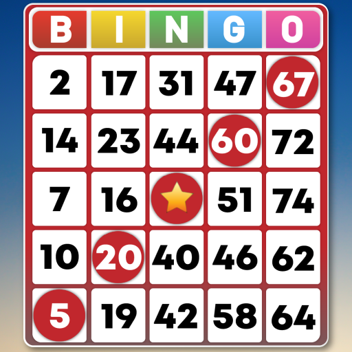 A vibrant and exciting bingo game adventure, capturing the joy and thrill of playing bingo with friends.