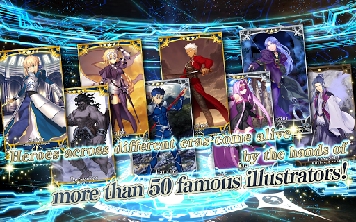 An epic journey through time and history in Fate Grand Order, filled with heroic battles and legendary characters.