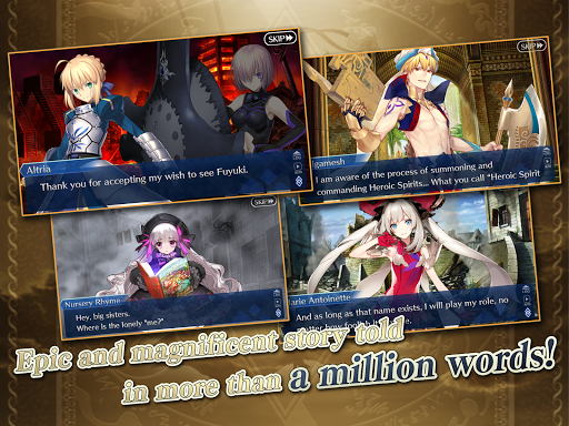 An epic journey through time and history in Fate Grand Order, filled with heroic battles and legendary characters.