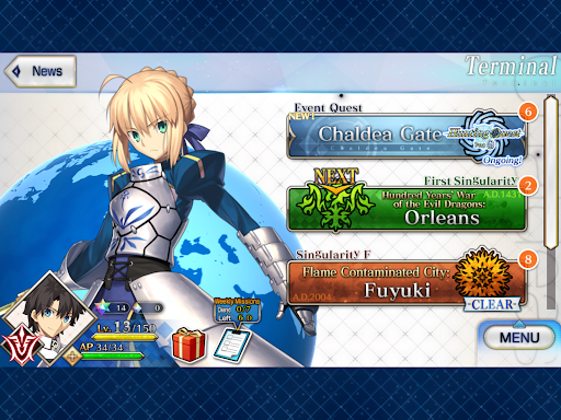 An epic journey through time and history in Fate Grand Order, filled with heroic battles and legendary characters.