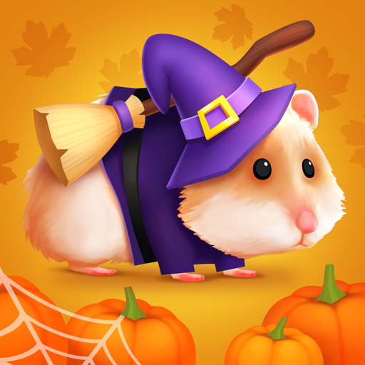 A joyful hamster navigating through a colorful maze, embodying the spirit of adventure and fun.