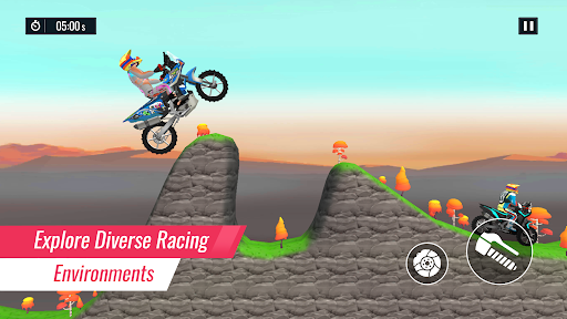 A thrilling and immersive motorcycle racing experience with realistic graphics and high-speed action.