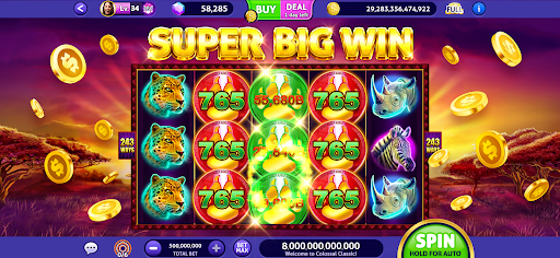 A captivating and thrilling scene depicting the excitement and allure of slot machines in a vibrant, immersive casino environment on a mobile device.