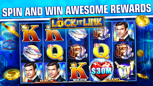 Exciting mobile casino experience with Quick Hit Slots, featuring vibrant slot machine graphics and virtual gaming thrill.