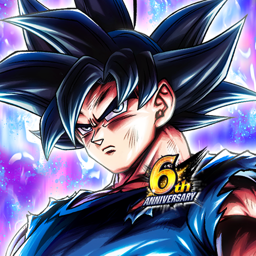 A thrilling and colorful battle scene from Dragon Ball Legends, featuring iconic anime characters in an intense showdown, capturing the excitement and energy of the game.